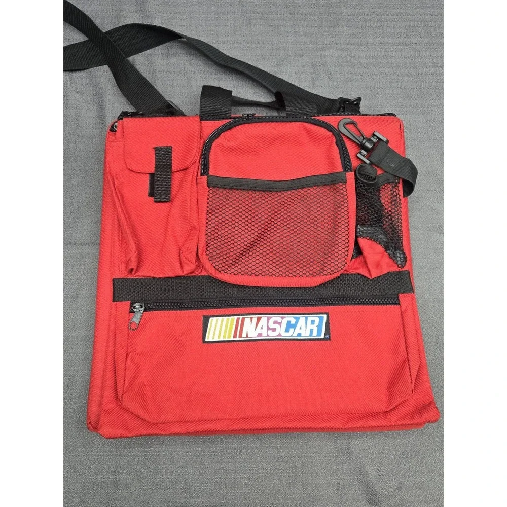 NASCAR Dale Earnhardt Jr #8 Red Seat Cushion Stadium Tote Bag‎ Shoulder Strap